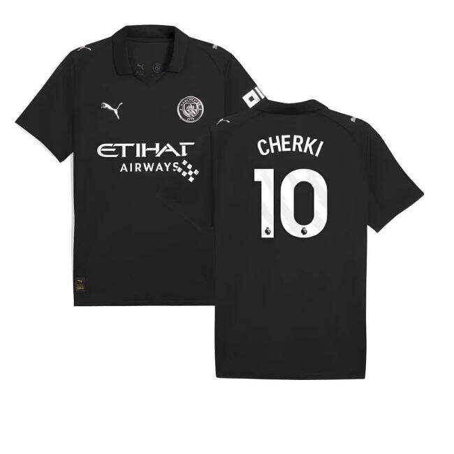 Official Man City 2025-2026 Man City Away Shirt (Cherki 10)