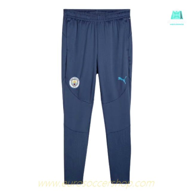 2024-2025 Man City Training Pants (Inky Blue)