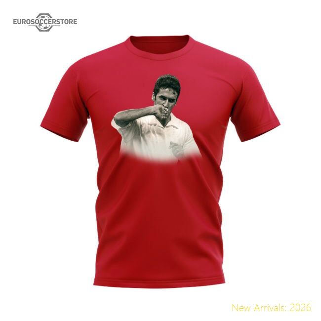 Luxury Raul Real Madrid Legend T-shirt (red) - Fantastic Value