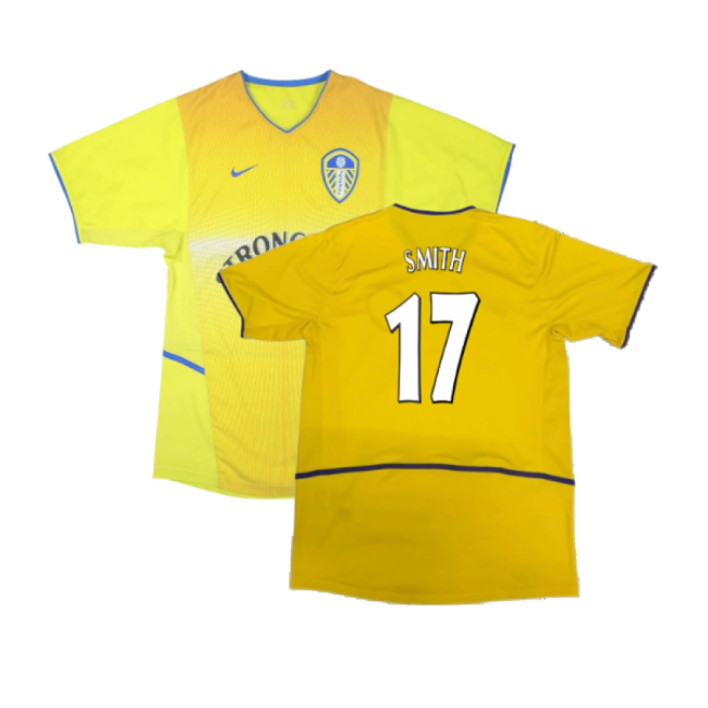 Fervent Leeds Away Shirt Excellent Smith #17 Premium Quality Updat...