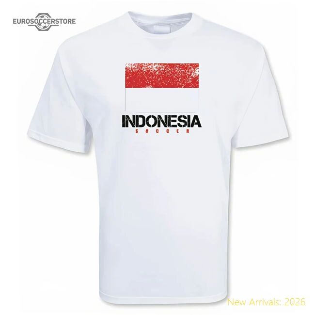 Indonesia Soccer 20242025 Regular Tshirt  Premium Contemporary