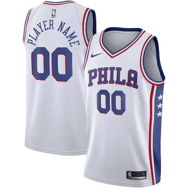 Philadelphia 76ers PHI Swingman Jersey - high-quality team-jersey -