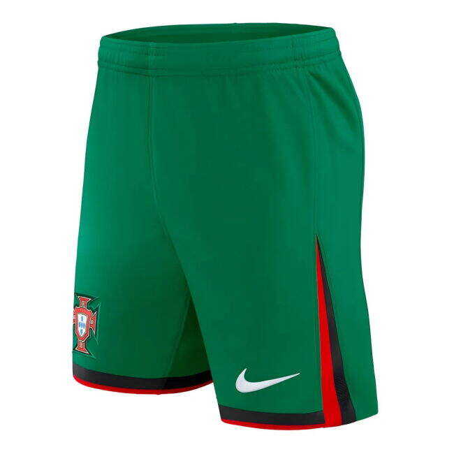 Cheap 2024-2025 Portugal Home Shorts (Green) Good Quality