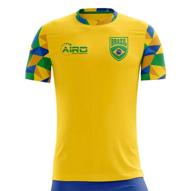 Ronaldinho 10 Official 2025-2026 Brazil Copa America Home Shirt (1)