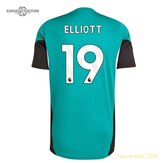 Authentic 2025-2026 Liverpool Eu Training Jersey (green) (elliott 19