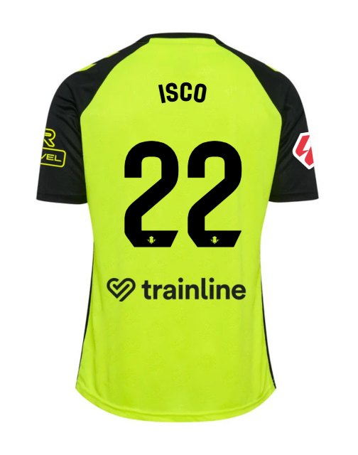 Real Betis 24-25 Season Away Jersey Featuring ISCO 22