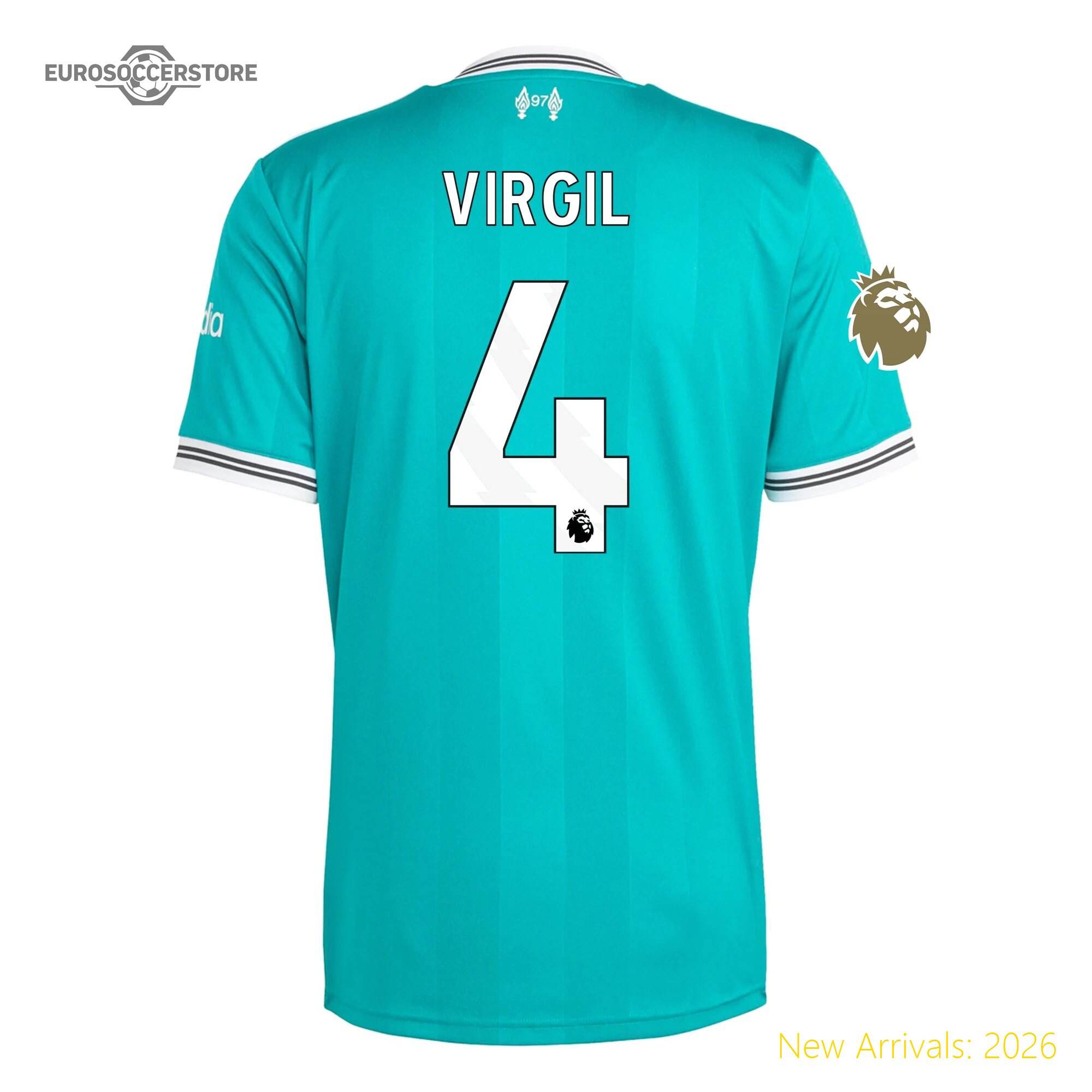 Sleek Design Iconic Design Men Liv Team Durable Third Jersey 2023