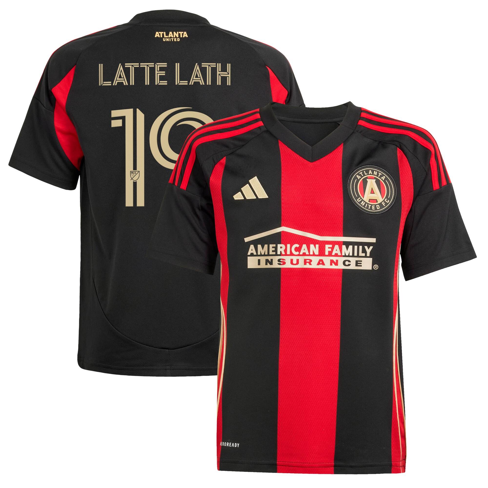 Atlanta United Youth 2025 Breathable Replica Jersey - Game Jersey