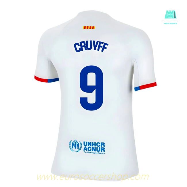 2023-2024 Barcelona Away Shirt (Kids) (Cruyff 9)