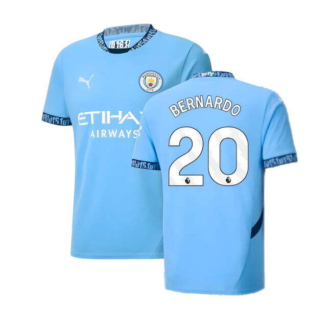 2024-2025 Man City Home Shirt (Bernardo 20) - high quality