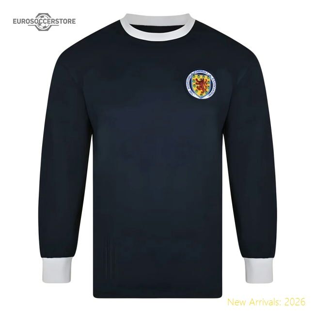 Luxury Score Draw Scotland 1967 Long Sleeve Retro Football Shirt
