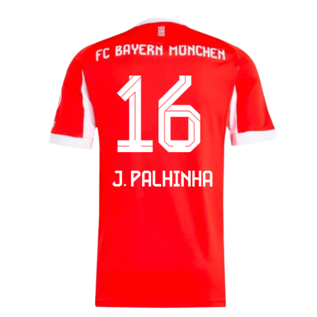 2025-2026 Home Shirt by Bayern Munich (Unisex
