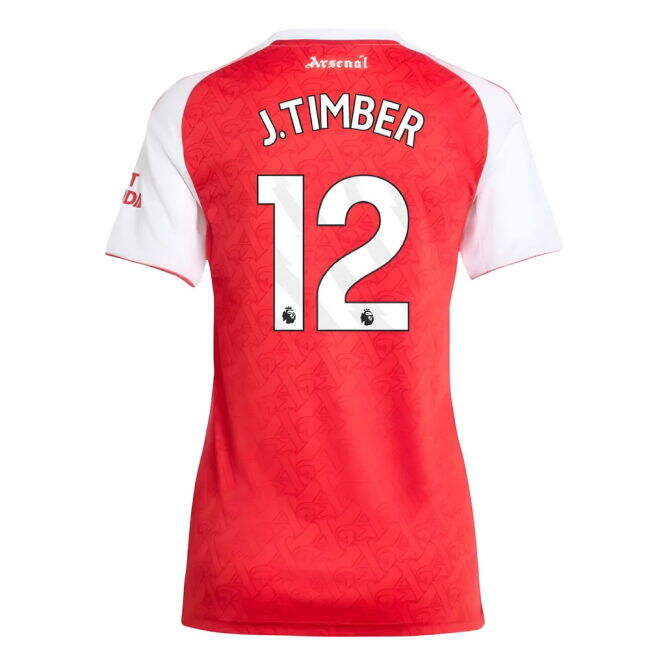 Arsenal 2025-2026 Home Jersey - Womens #33