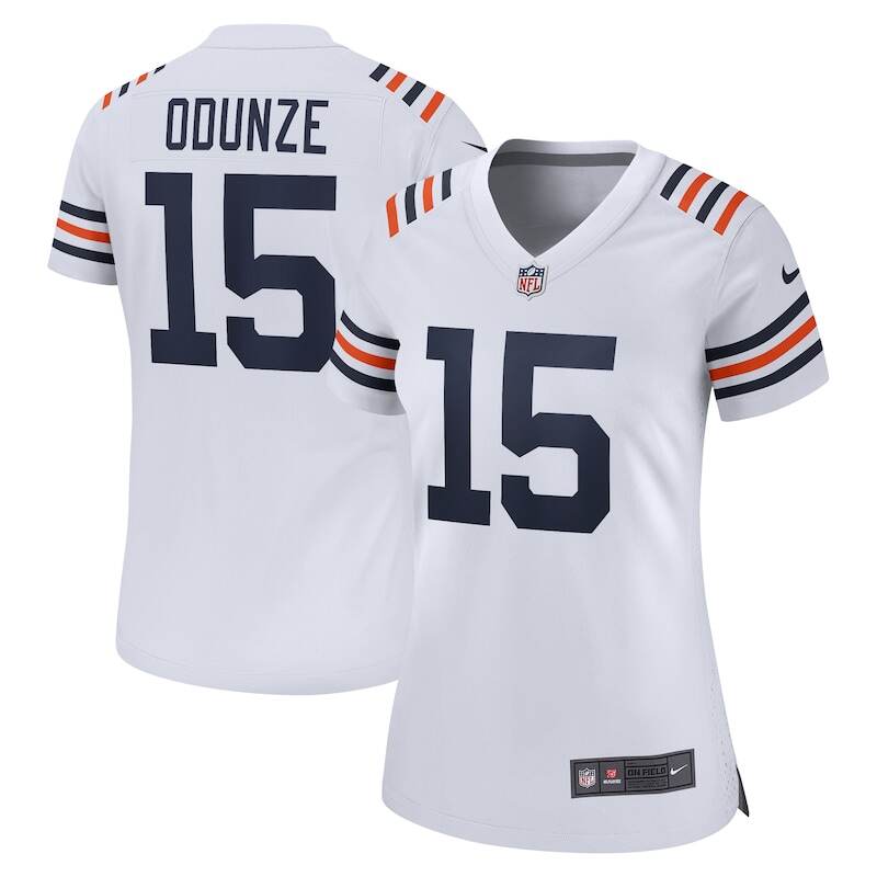 None Rome Odunze Chicago Bears Great Value Replica Jersey Game Day Wea