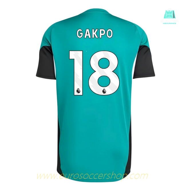 2025-2026 Liverpool EU Training Jersey (Green) (Gakpo 18)