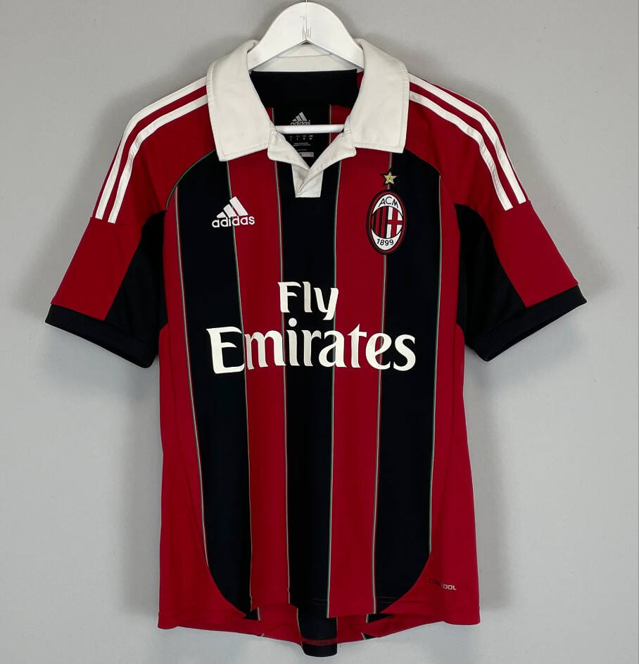 AC Milan 1213 Home Retro Shirt ZlatanI Brahimovic 10 - Official
