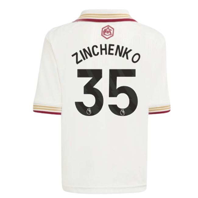 2025-2026 Arsenal Third Mini Kit (Zinchenko 35) (Match Day)