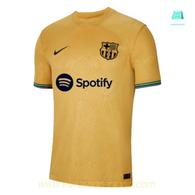 2022-2023 Barcelona Away Shirt (Sponsored) (LEWANDOWSKI 9)
