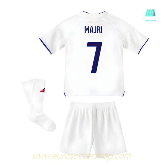 2025-2026 Olympique Lyon Home Mini Kit (Majri 7)