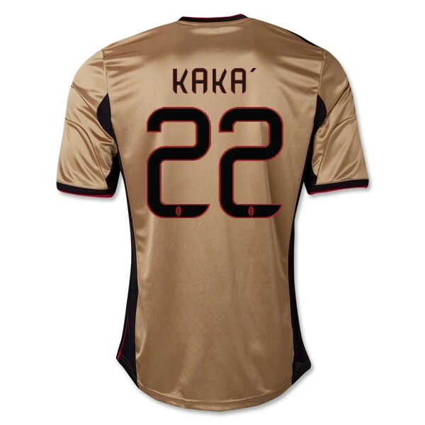 1314 AC Milan 22 KAKA Third Golden Jersey - Official Replica 2772
