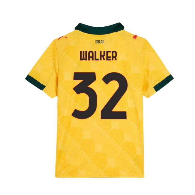 Walker 32 Unique Rare Quality AC Milan Third Limited Shirt (Kids)
