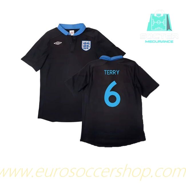 Three Lions Away Football Shirt Player Version (TERRY 6)