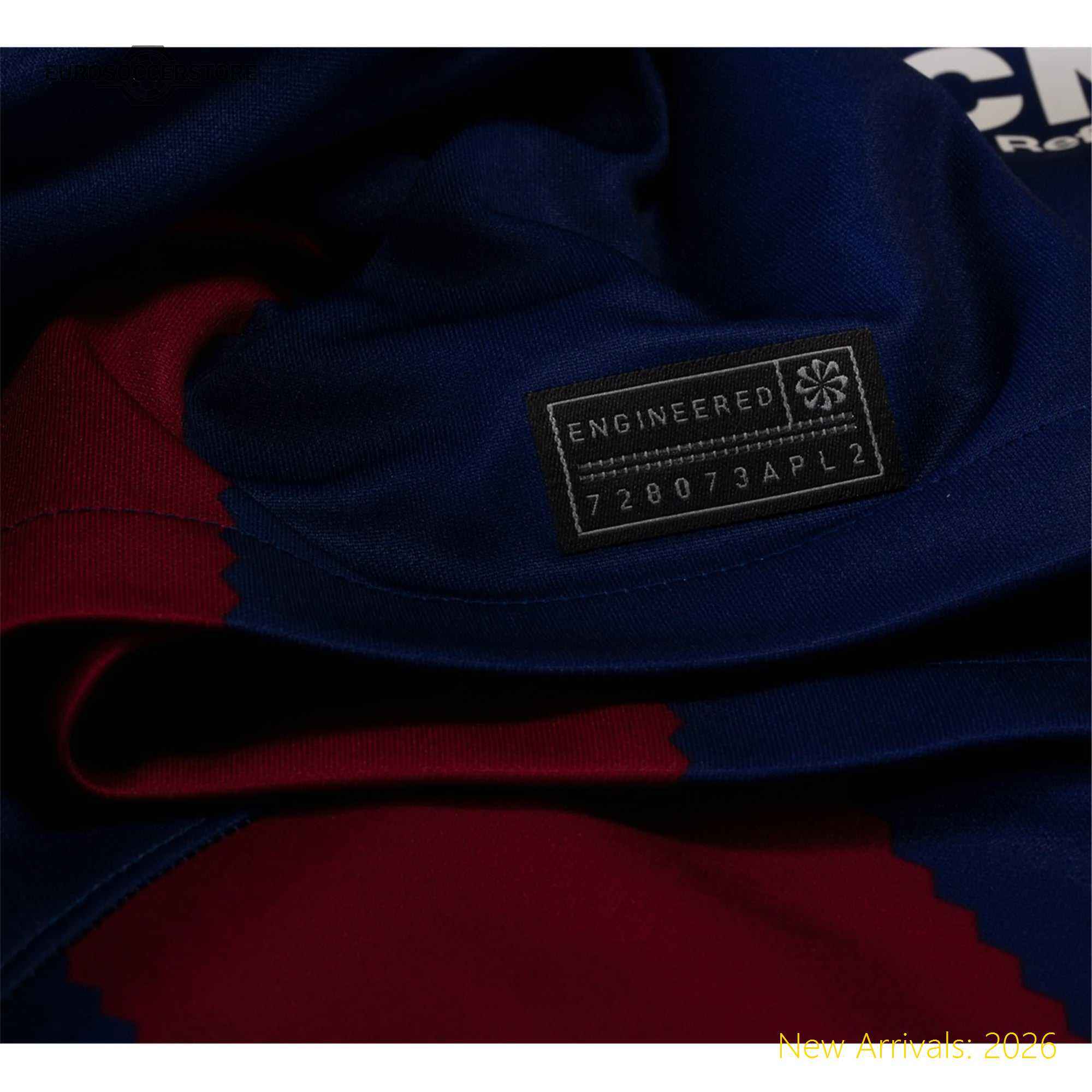 Men Bar Barcelona Long Sleeve Home Home Authentic Jersey 2023