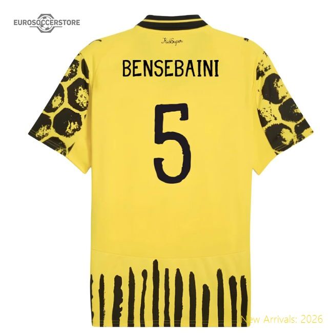 Trending 2025-2026 Kidsuper X Borussia Dortmund Cwc Home Shirt (Bensebaini
