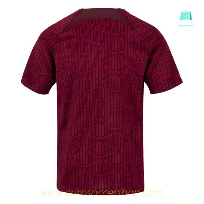 2022-2023 Liverpool Pre-Match Training Shirt (Red) - Kids (VIRGIL 4)