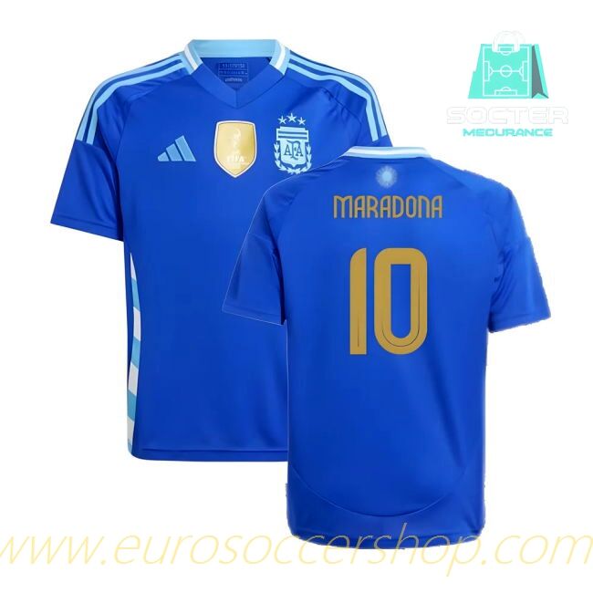 2024-25 Collection Albiceleste Away Shirt Kids Edition (MARADONA 10)