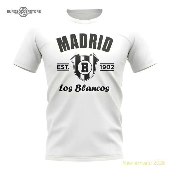 Excellent Real Madrid Established Football T-shirt (white)
