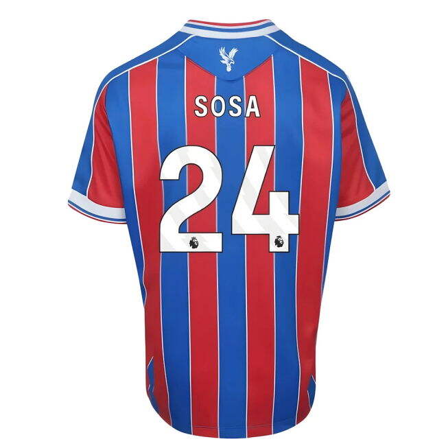 2025-2026 Crystal Palace Home Shirt (Kids) (Sosa 24) - premium