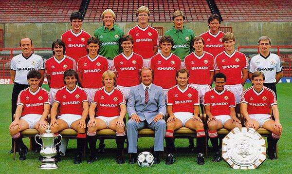 90-92 MANCHESTER UNITED HOME RED RETRO SOCCER JERSEY SHIRT - Official