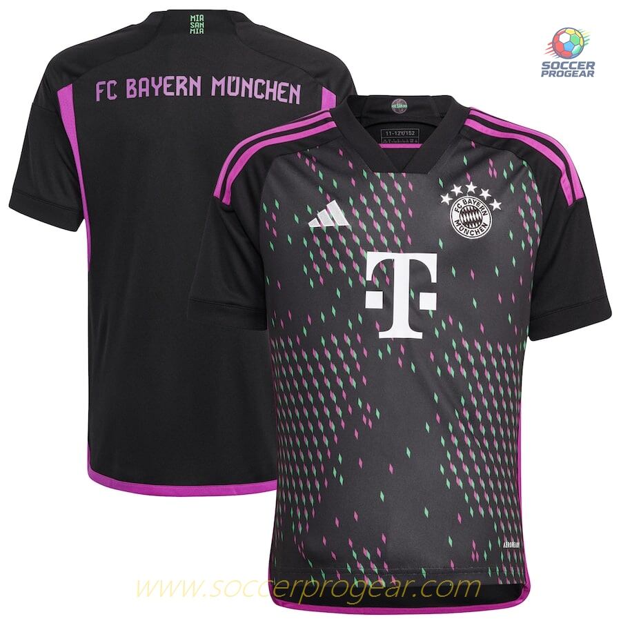 Bayern Munich Football Shirt 2023 2024 Away Youth