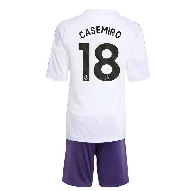 Best Value Man Utd Casemiro 18 2025-2026 Man Utd Away Mini Kit (Cas...