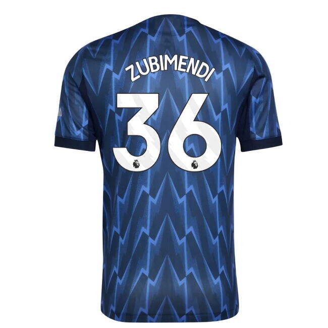 2025-2026 Arsenal Authentic Away Shirt (Zubimendi 36)