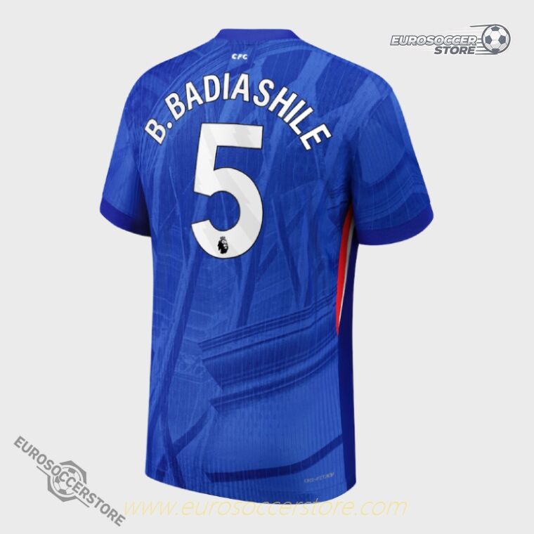 Chelsea Home Jersey 25-26 (Player Version) featuring BADIASHILE 5
