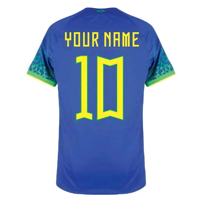 New Comfortable Brazil Away Team Kit