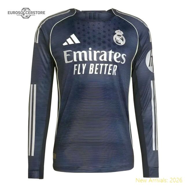 Pro-level Real Madrid Away Jersey 2025-2026 Lightweight