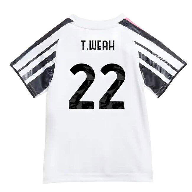 2025-2026 Juventus Home Baby Kit (T.Weah 22)
