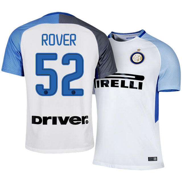 Inter Milan Away 201718 52 Matto Rover Soccer Jersey Shirt - Official