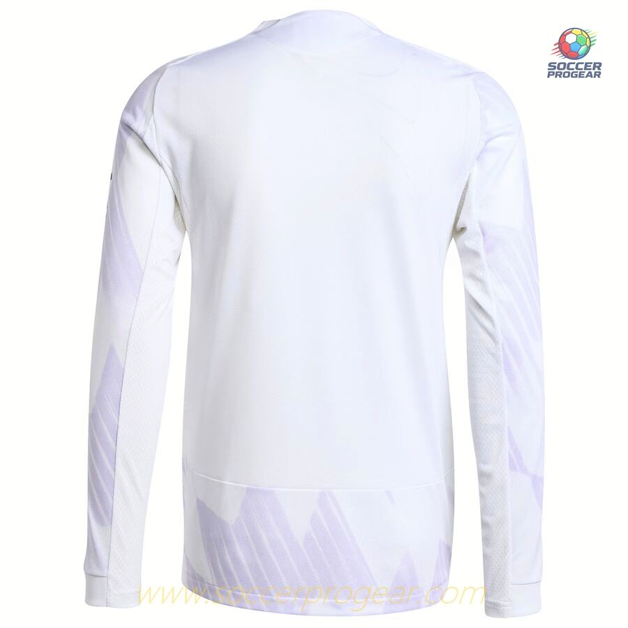 Manchester United Away Football Team Jersey 2025-2026 Season LS Edition