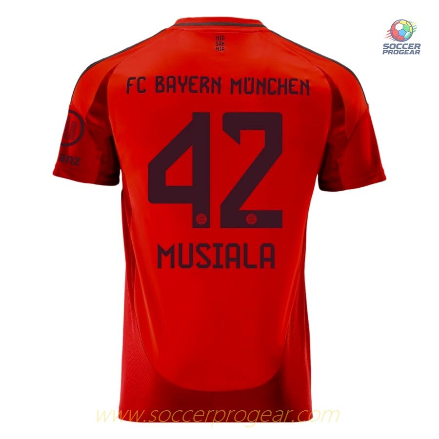 Bayern Munich Home Team Jersey 2024/25 Collection Musiala