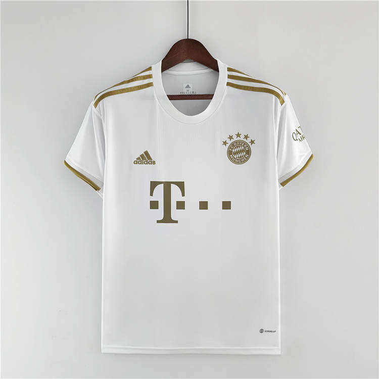 Bayern Munich 2223 Away White Soccer Jersey Football Shirt - Official