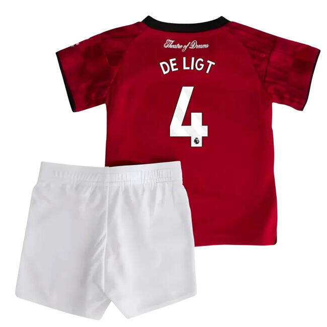 2025-2026 Man Utd Home Baby Kit (De Ligt 4)