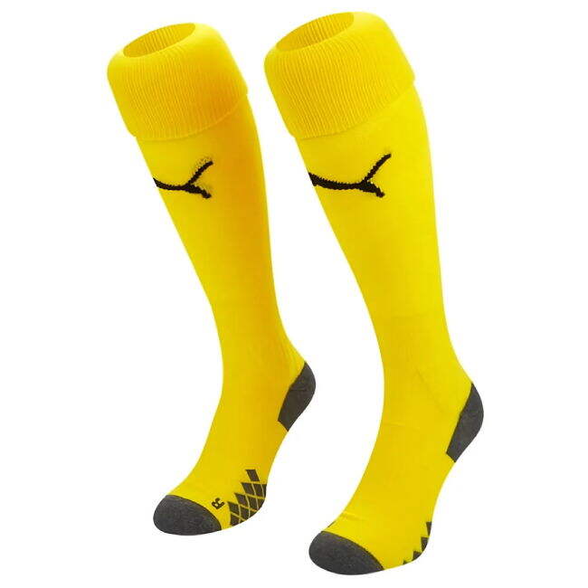 2019-2020 Manchester City Third Goalkeeper Socks (Yellow) - Kids - ...