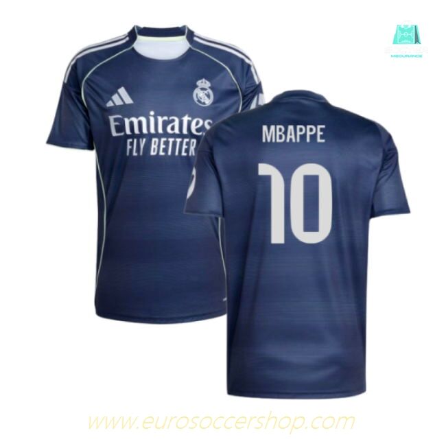 2025-2026 Real Madrid Away Shirt (Mbappe 10)
