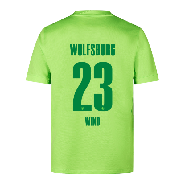 Wolfsburg's 24-25 Season Home Wind Version 23 Football Jersey