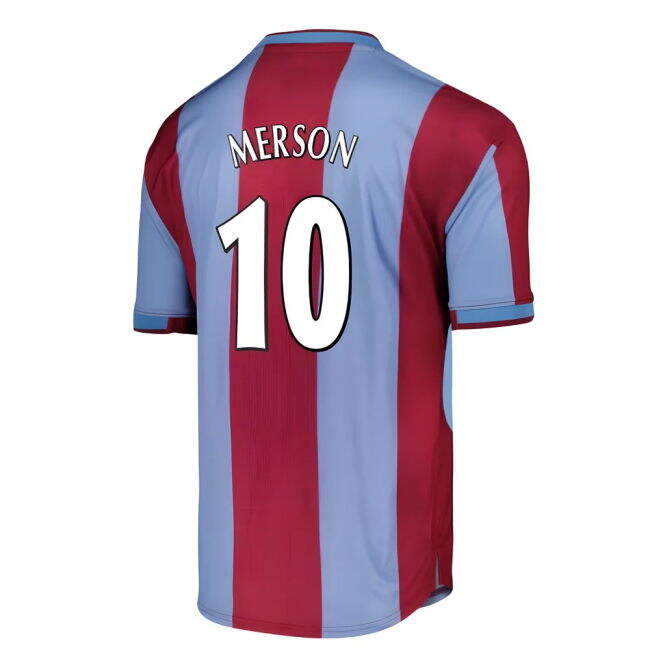 Aston Villa 2000 Home Retro Shirt (Merson 10)