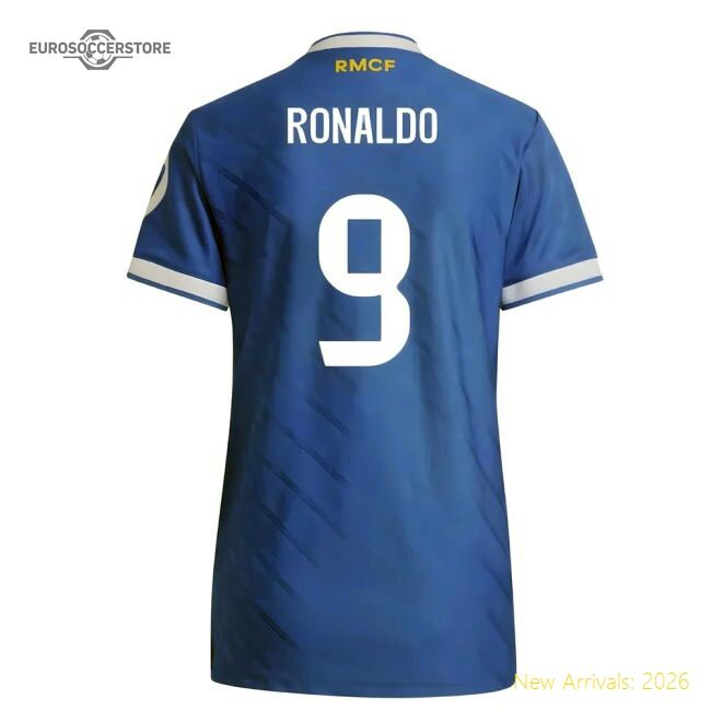 Authentic Real Madrid Third Ronaldo Jersey 2025-2026 Durable
